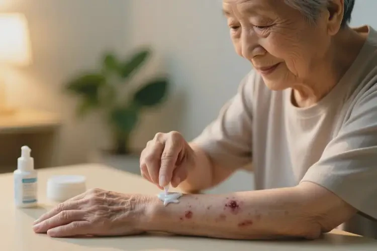 高齡老人手臂上經(jīng)常長(zhǎng)濕疹不管它會(huì)自己痊愈嗎(圖3)