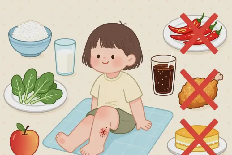 小學(xué)生小腿出濕疹后不可以吃哪些食物(圖4)