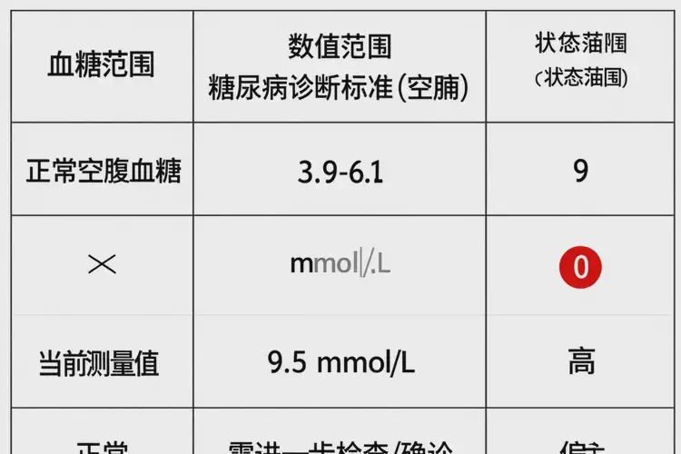 中老年人下午血糖9點(diǎn)5是糖尿病嗎(圖1)