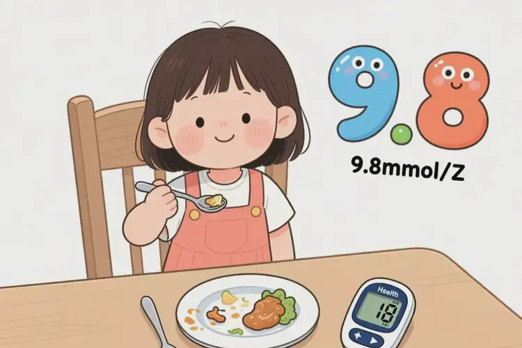 小孩晚餐血糖9點(diǎn)8是怎么回事(圖2)