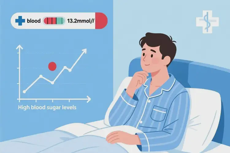 成年人睡前血糖13點(diǎn)2是糖尿病嗎(圖2)