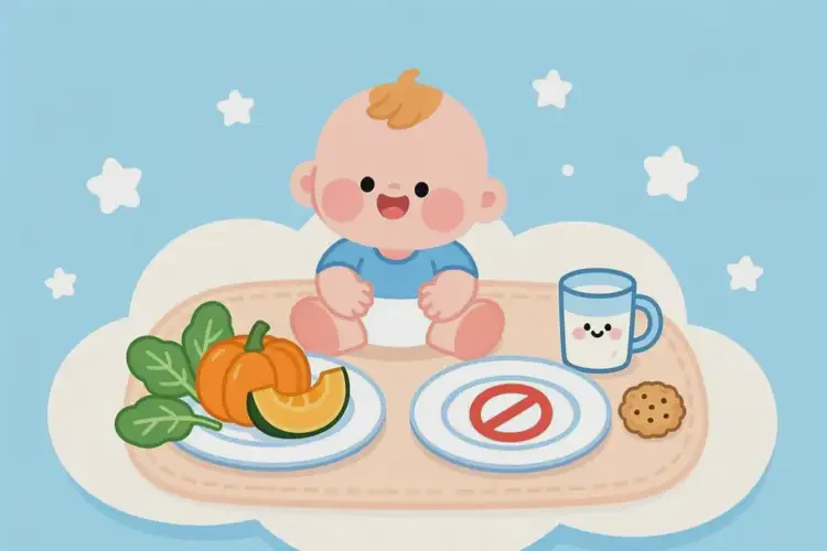 寶寶手上出濕疹后不可以吃哪些食物(圖2)