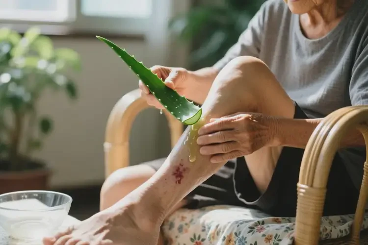 老年人小腿上長濕疹治療方法(圖2)