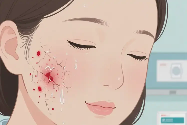 產(chǎn)婦面部出濕疹可不可以徹底自愈(圖4)