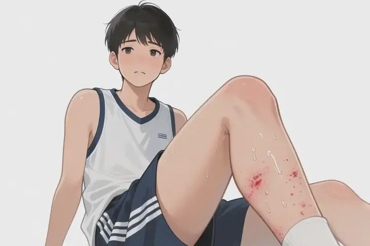 大學生小腿容易起濕疹不管它會自己痊愈嗎(圖4)