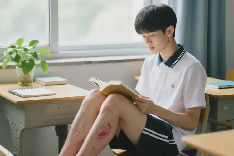 大學(xué)生大腿出現(xiàn)濕疹能徹底自愈嗎(圖2)