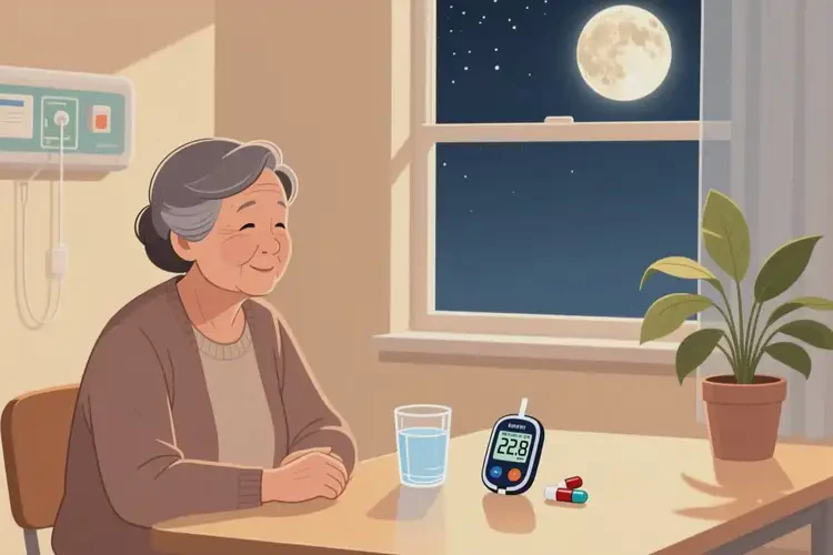 中老年人晚上血糖22(圖1)