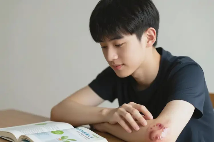 青少年手臂上出濕疹治療方法(圖1)