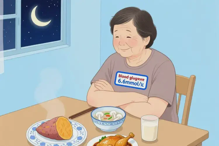 中老年人晚餐血糖6点6是糖尿病吗(图1)