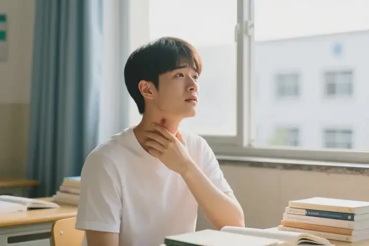 大学生脖子上出现湿疹能够彻底治愈吗(图4)