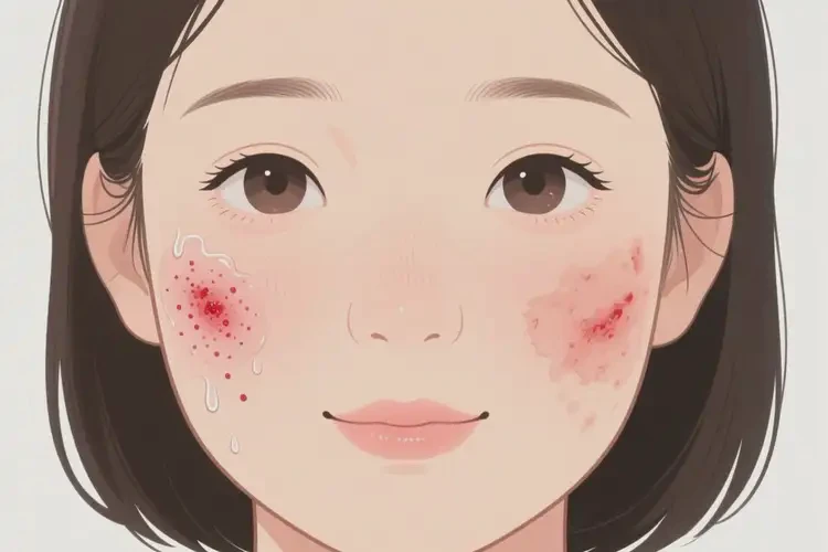 產(chǎn)婦面部出濕疹可不可以徹底自愈(圖3)