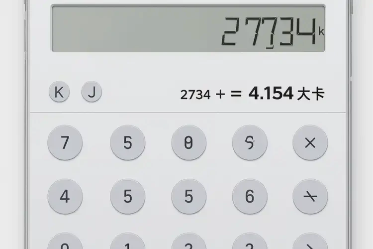 50克2734千焦热量相当于多少大卡(图3)