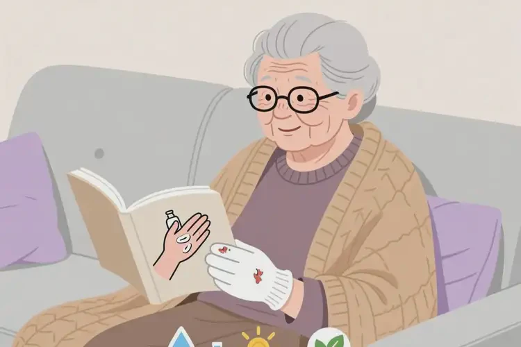 高齡老人身上有濕疹治療方法(圖1)