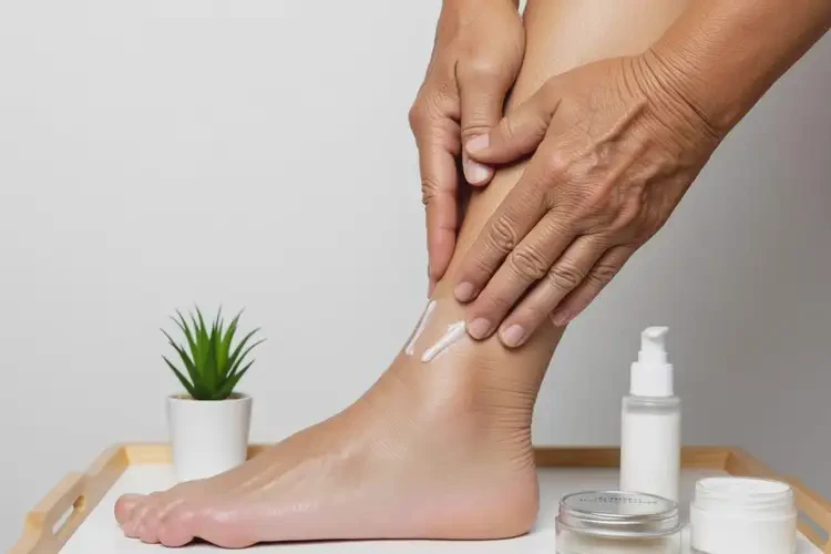 高齡老人小腿上容易長濕疹能不能徹底自愈(圖1)