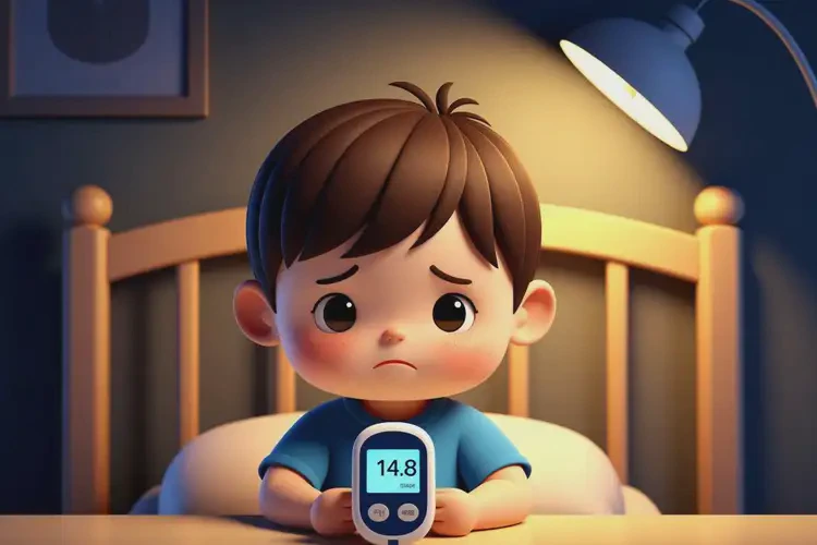 小孩晚上血糖14點8是糖尿病嗎(圖4)