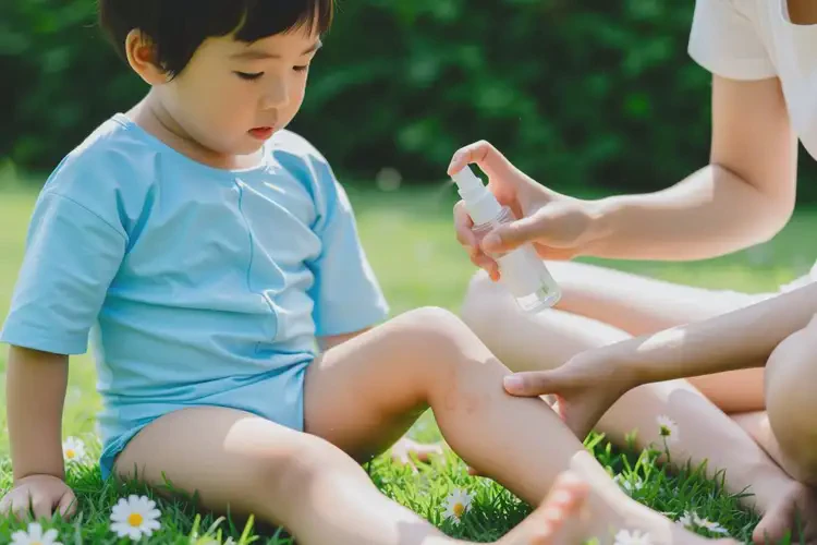 小孩大腿出湿疹最简单自愈方法(图1)