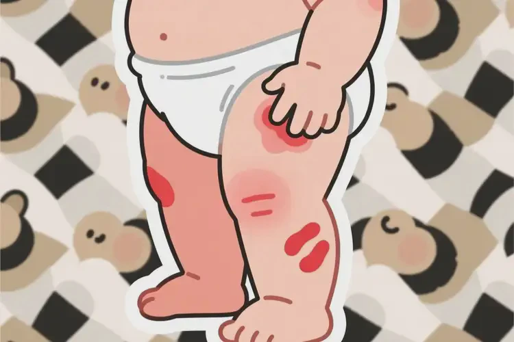嬰幼兒小腿上起濕疹不管它會自己痊愈嗎(圖2)
