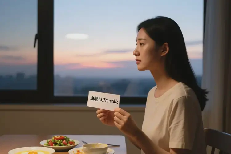 女性晚餐血糖13點7是糖尿病嗎(圖1)