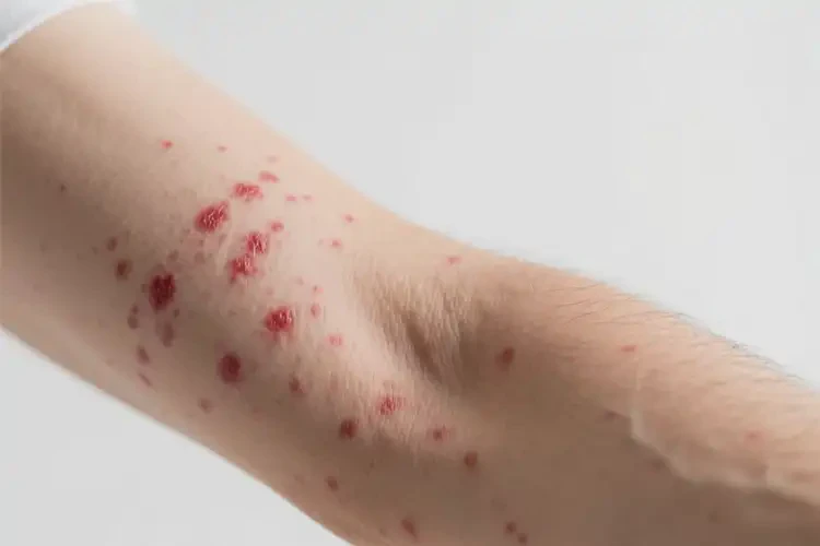 男性手臂偶爾長濕疹能夠徹底治愈嗎(圖4)