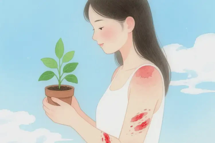 女生身上容易長濕疹能徹底自愈嗎(圖4)