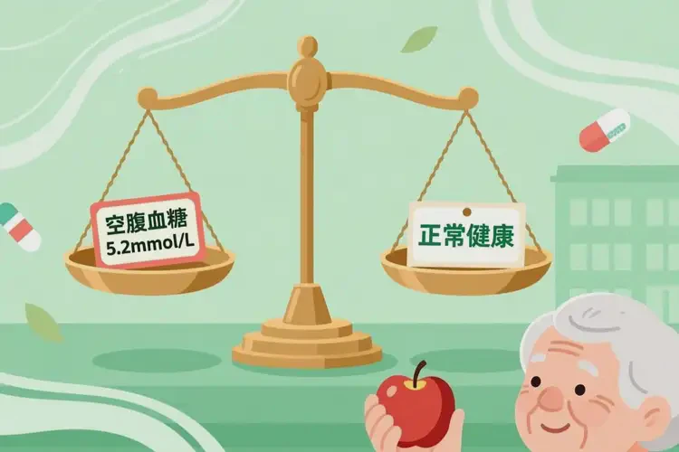 64岁空腹血糖5点2严重吗(图1)