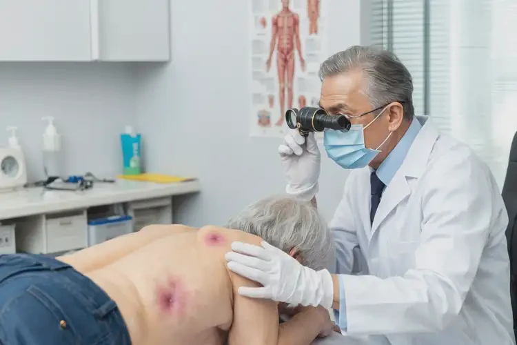 老人屁股上容易長濕疹能夠徹底治愈嗎(圖2)