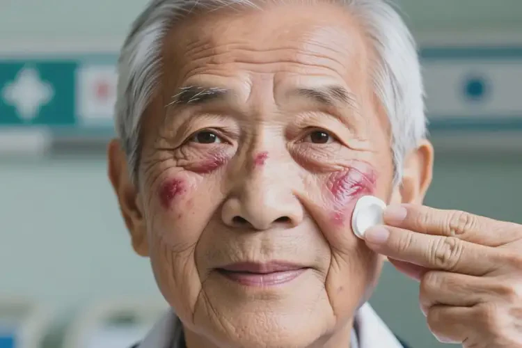 老年人脸上容易起湿疹最简单自愈方法(图4)