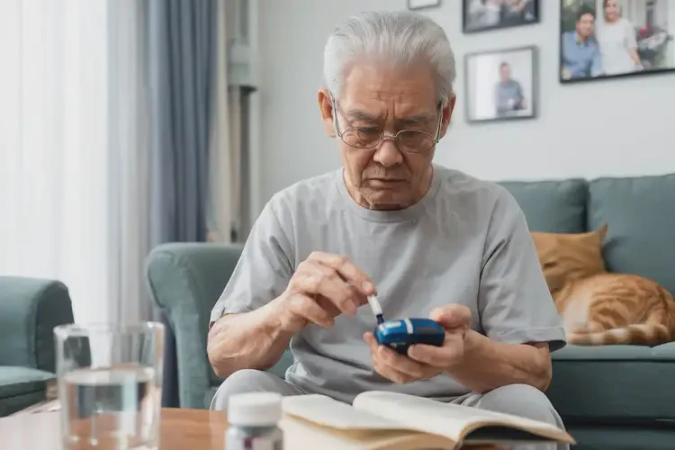 老年人晚餐血糖14(圖1)