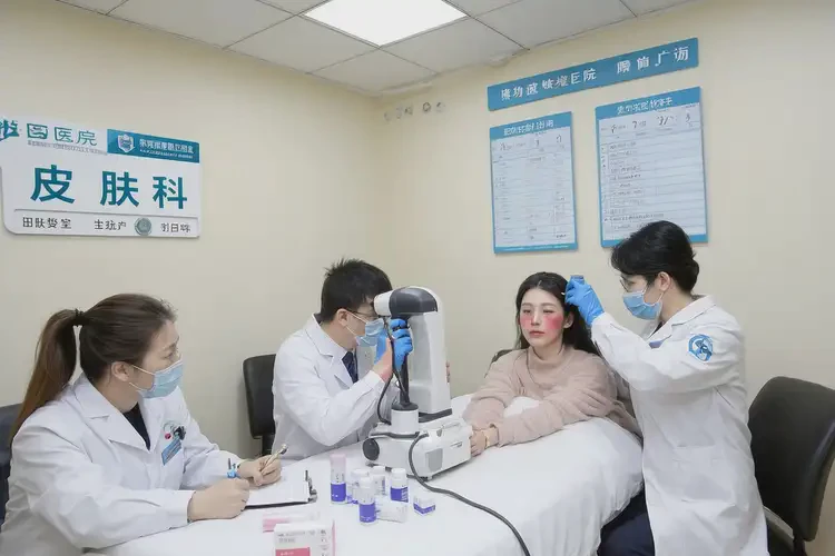 河北廊坊玫瑰痤瘡調(diào)理哪家醫(yī)院平價(圖4)