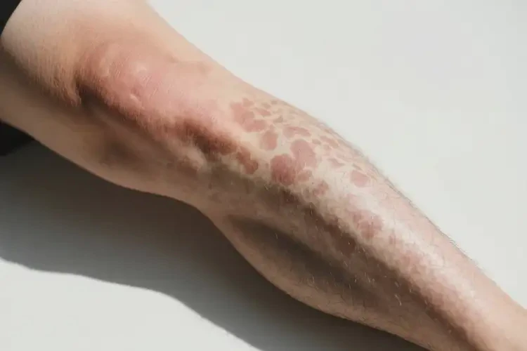 男生大腿上出現(xiàn)濕疹能徹底自愈嗎(圖2)