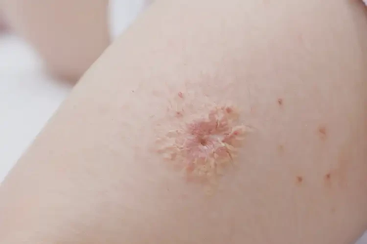 嬰兒大腿出濕疹不管它會(huì)自己自愈嗎(圖4)