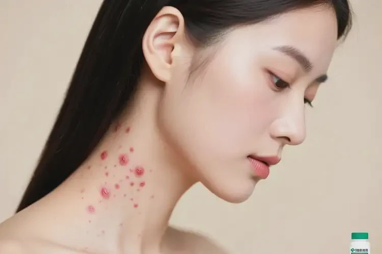 女生脖子有濕疹不管它會(huì)自己自愈嗎(圖3)