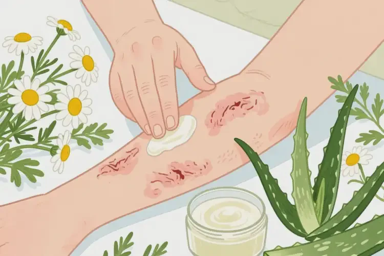 女人手臂上容易起湿疹治疗方法(图3)