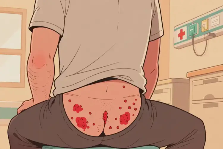 男人肛周有濕疹會自己好嗎(圖2)