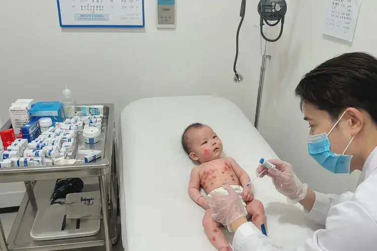 嬰兒屁股起濕疹能靠自己自愈嗎(圖2)