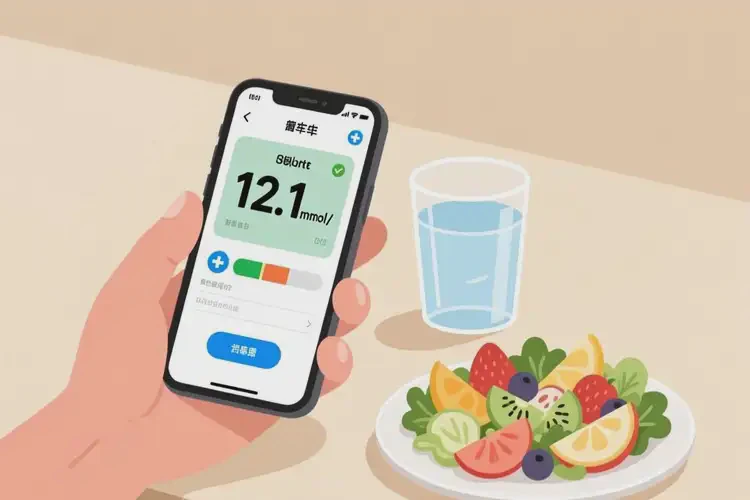 中年人晚餐血糖12點1是糖尿病嗎(圖2)