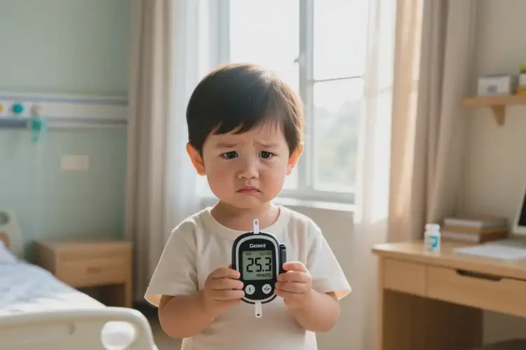 小孩早上血糖25(图2)