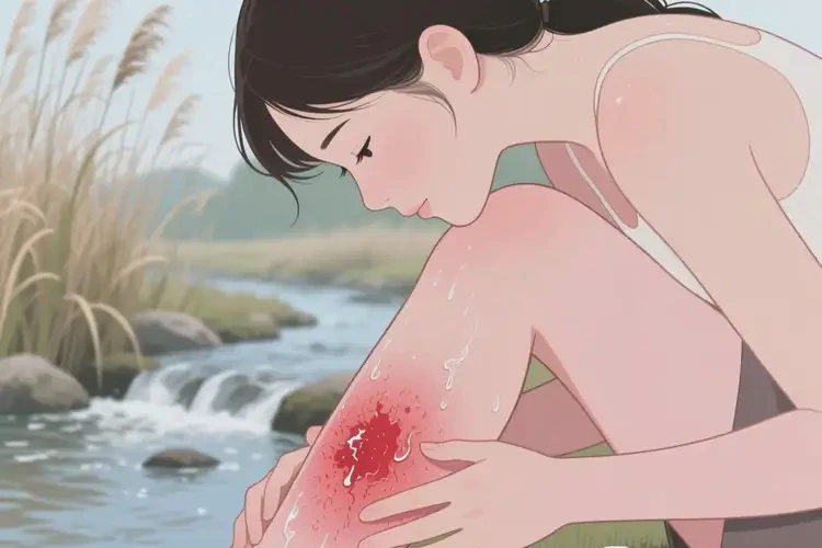 女性身上容易起濕疹能不能自愈(圖1)