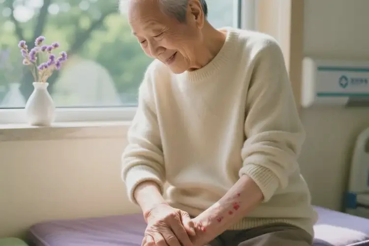 老人身上容易起濕疹能靠自己自愈嗎(圖2)