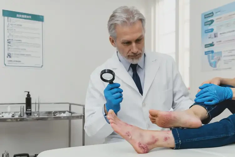 大學(xué)生腳上容易長(zhǎng)濕疹能不能徹底自愈(圖2)