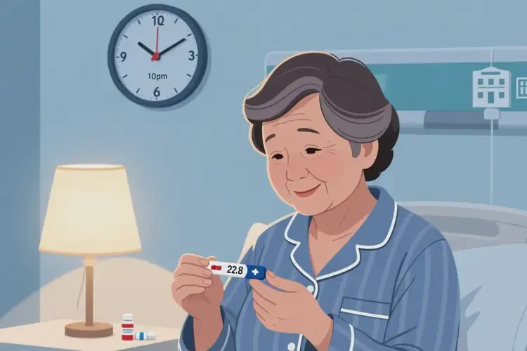 中老年人晚上血糖22(圖1)