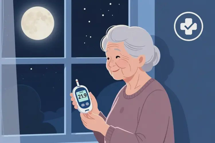 老年人晚上血糖21(圖1)