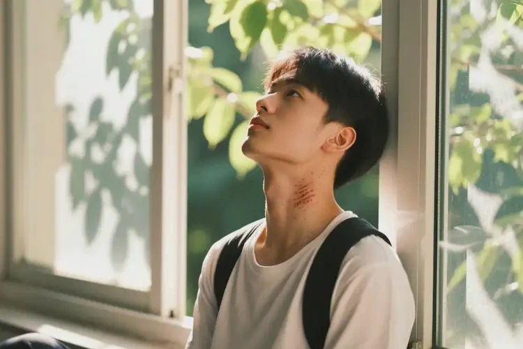 大学生脖子上出湿疹能自愈吗(图3)