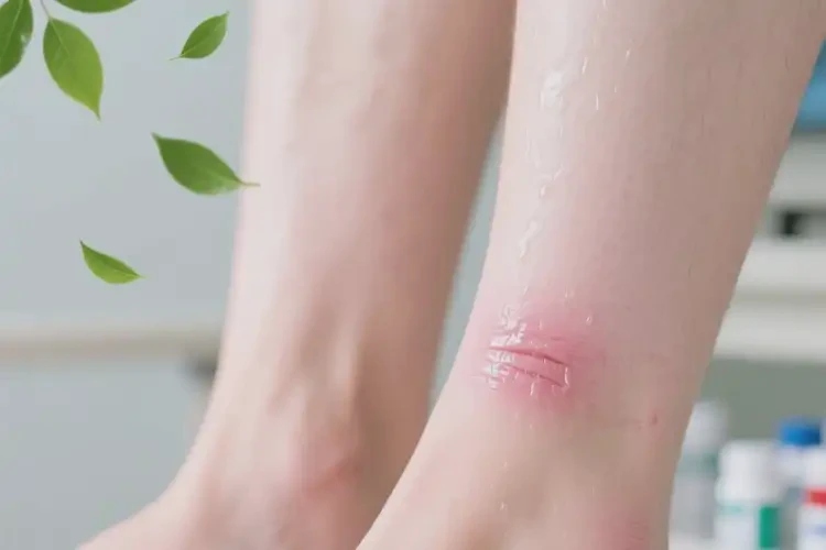 青年人小腿出現(xiàn)濕疹怎么算是痊愈(圖3)