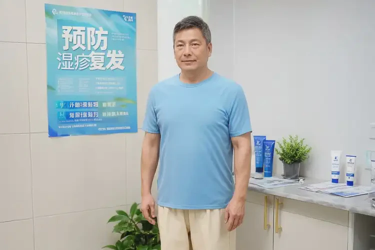 男人屁股上出濕疹可以徹底自愈嗎(圖1)