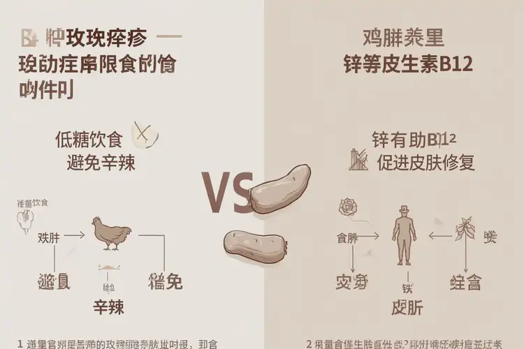 玫瑰痤瘡患者能吃雞胗嗎(圖1)