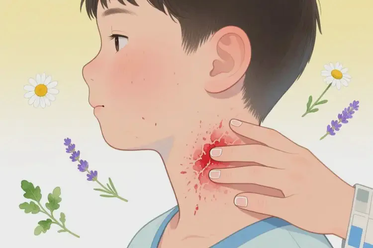 男生脖子經(jīng)常長濕疹不管它會自己自愈嗎(圖3)