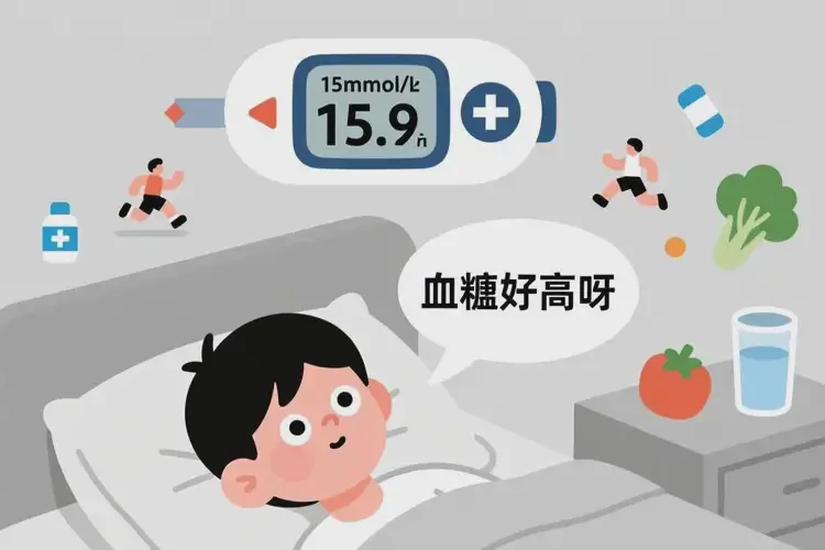 青少年睡前血糖15(圖1)