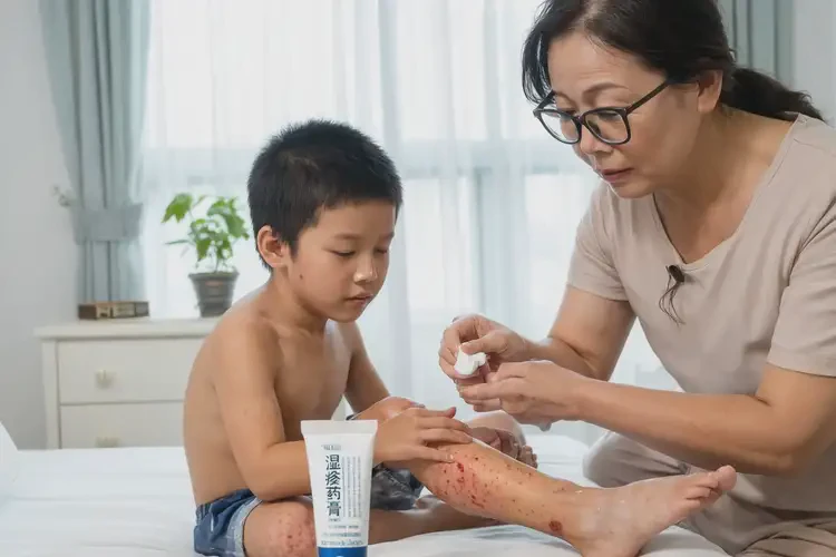 兒童大腿長(zhǎng)濕疹能靠自己自愈嗎(圖3)