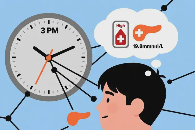 年輕人下午血糖19點(diǎn)8是怎么回事(圖1)